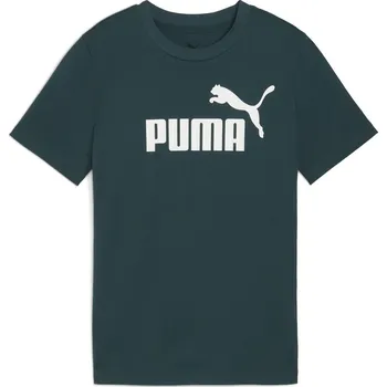 Chlapecké oblečení Dětské Tričko s krátkým rukávem PUMA ESS NO. 1 LOGO TEE B 68490675 – Zelená 176
