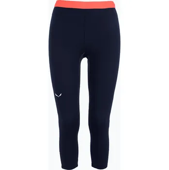 Dámské kalhoty Dámské termo kalhoty Salewa Cristallo Warm Amr 3/4 navy blazer