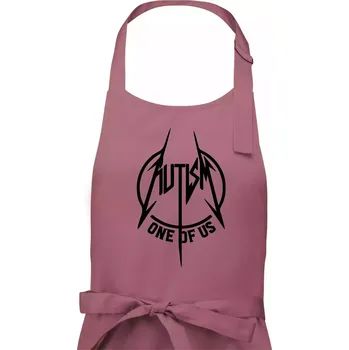 Kuchyňská zástěra Autism one of us - Dámská zástěra na vaření - Univerzální velikost ( Starorůžová )