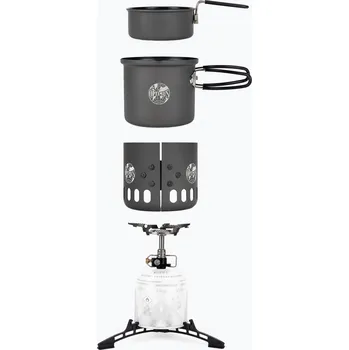 Turistický vařič Kempingový vařič Optimus Elektra Black Edition černá 8021087