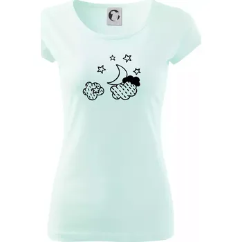 Nebe - Dalekohled - Dámské triko Pure - XL ( Frost )