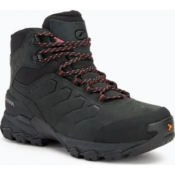 Dámská treková obuv Dámské turistické boty SCARPA Moraine Polar GTX dark anthracite/ coral