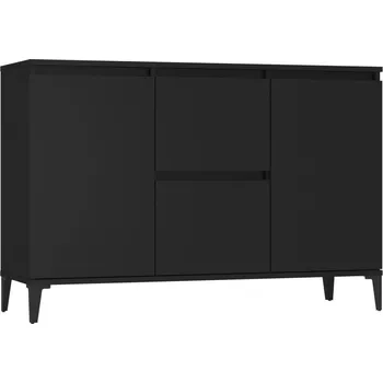 Komoda Komoda VidaXL 103,5 x 35 x 70 cm, černá matná