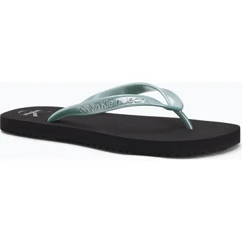 Dámské žabky Dámské žabky Calvin Klein YW0YW01719 Beach Sandal Monologo Tpu black/cloud blue