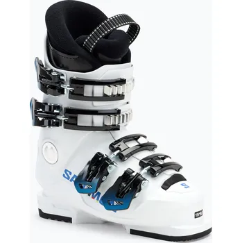 Sjezdové boty Dětské lyžařské boty Salomon S/Race 60T M Jr white/white/process blue