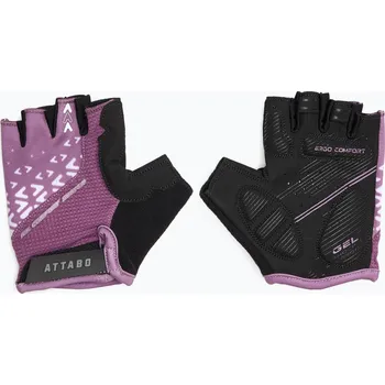 Chránič rukou Dětské cyklistické rukavice ATTABO Vito JRG gel shock proof pink/black