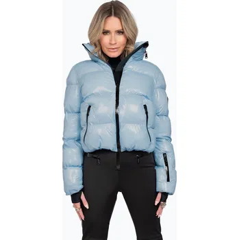Dámská lyžařská bunda Nikkie Gstaad Laquer Ski powder blue