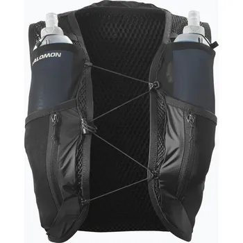 Dámská vesta Dámská běžecká vesta Salomon Active Skin 12 Set black/metal