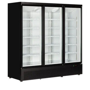 Mrazicí skříň prosklené dveře TEFCOLD Atom Maxi F3DB (Chladicí skříň s prosklenými dveřmi a nastavitelnými policemi)