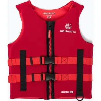 Vodácké vybavení Dětská bezpečnostní vesta AQUASTIC Youth 50N red
