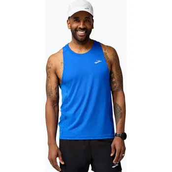 Pánské tílko Pánské běžecké tílko Brooks Atmosphere Singlet 3.0 neo blue