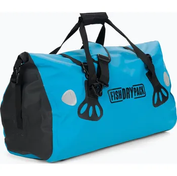 Sportovní taška Voděodolná taška FishDryPack Duffel 50 L modrá FDP-DUFFEL50-SKYBLU