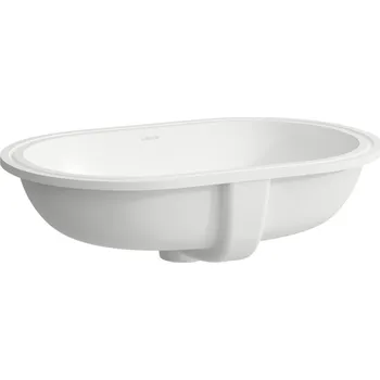 Umyvadlo Laufen Savoy umyvadlo 51x31 cm oválné pod pult bílá H8189457571551