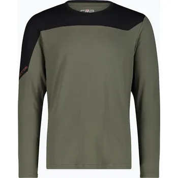 Pánské tričko Pánské běžecké tričko Longsleeve CMP 34N1747 olive