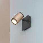 Trio Lighting Stropní bodové světlo Gillan, coffee, 1-žárovkové, kovové, GU10 káva hnědá, černá 1 x 10 W LED