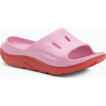 Pánské pantofle Dětské nazouváky HOKA Ora Recovery Slide 3 peony/cerise