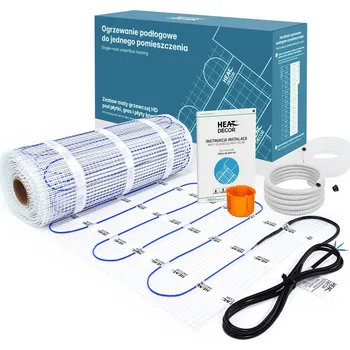 Topná rohož Vyhřívací Podložka HD-MAT | Podlahové vytápění | Výkon 150 W/m² | Sada 6 m²