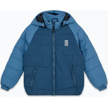 Chlapecké oblečení Dětská zateplená bunda LEGO Lwjipe 704 middle blue