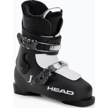 Sjezdové lyžování Dětské lyžařské boty HEAD J2 black/white