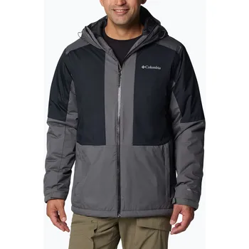 Pánská bunda Pánská zateplená bunda Columbia Point Park II Insulated city grey/black