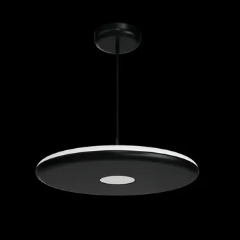 OSMONT ZET60586 ZETA ST2 PF závěsné plastové svítidlo černá IP40 4000 K 38W LED