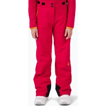 Snowboardové kalhoty Dětské lyžařské kalhoty Rossignol Girl Ski ruby red