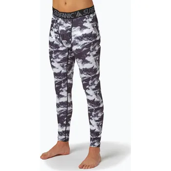 Pánské kalhoty Pánské termo kalhoty Surfanic Bodyfit Limited Edition Long John white out print