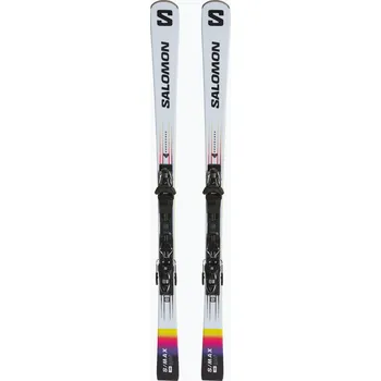 Sjezdové lyže Sjezdové lyže Salomon S/Max Endurance + M10 GW white/black/acid green