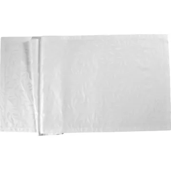 ubrus Sander Damaškový běhoun na stůl Como, 40 x 100 cm, white 560068-30