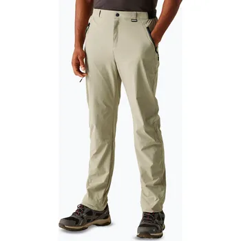 Pánské kalhoty Pánské trekové kalhoty REGATTA Travel Light Packaway golden sand