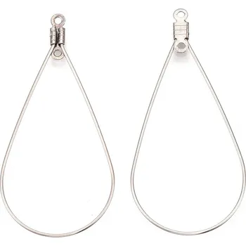 Korálek Kreole ocel č.1 - kapka