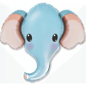 Balónek Fóliový balónek Godan slon 61 cm modrý