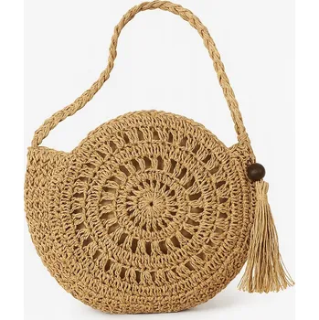 Sajbazar plážová taška sláměná vícebarevná