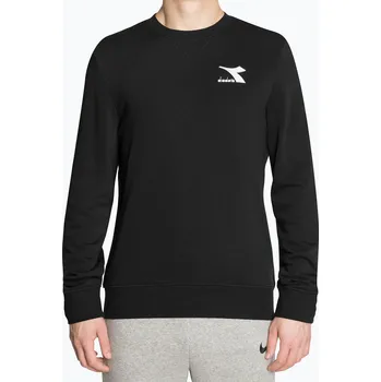 Pánská mikina Pánská mikina Diadora Crew Core nero