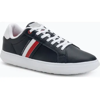 Pánská obuv Pánské boty Tommy Hilfiger Essential Leather Cupsole desert sky
