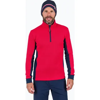 Pánská mikina Pánská sportovní mikina Rossignol Cieloalto Fleece Half zip sports red