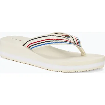 Dámské žabky Dámské žabky Tommy Hilfiger Wedge Stripes Beach Sandal calico