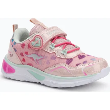 Dívčí tenisky Dětské boty KangaROOS K-SLG Lovin EV rosewater/mint