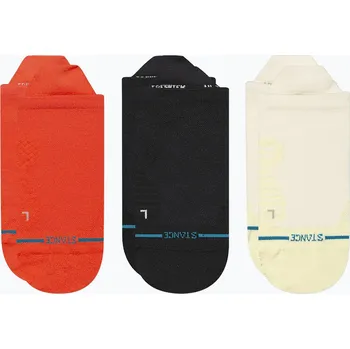 Pánské ponožky Ponožky Stance Ecliptic Ultra Tab ponožky 3 páry coral