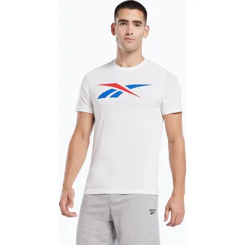 Pánské tričko Pánské tričko Reebok Gs Vector Tee white/vecred/vecblu