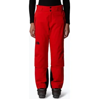 Snowboardové kalhoty Dámské lyžařské kalhoty The North Face Lenado fiery red