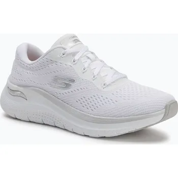 Dámské tenisky Dámské boty SKECHERS Arch Fit 2.0 Glow The Distance white/silver