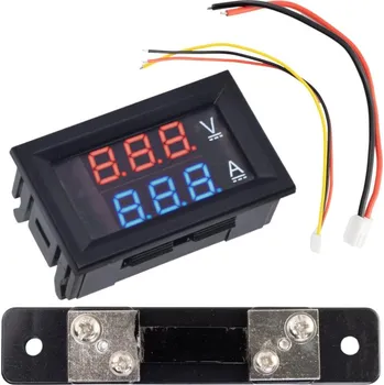 IP kamera Digitální ampérmetr MSALAMON, duální ampérmetr 50A