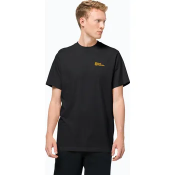 Pánské tričko Pánské tričko Jack Wolfskin Essential černé 1808382_6000