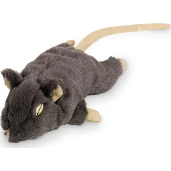 Hračka pro kočku Nobby plyšová myš šedá 19 cm