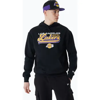Pánská mikina Pánská mikina New Era NBA Graphic OS Hoody Los Angeles Lakers black