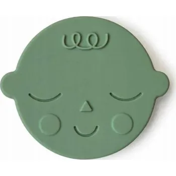 Kousátko Mushie silikonové zelené