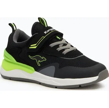 Cyklistické kalhoty Dětské boty KangaROOS KD-Gym EV jet black/neon yellow