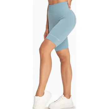 Dámské kraťasy Dámské cyklistické tréninkové šortky Gym Glamour Push Up 2.0 blue lagoon