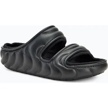 Dámská móda Nazouváky Crocs Classic Cozzzy Overpuff Sandal black